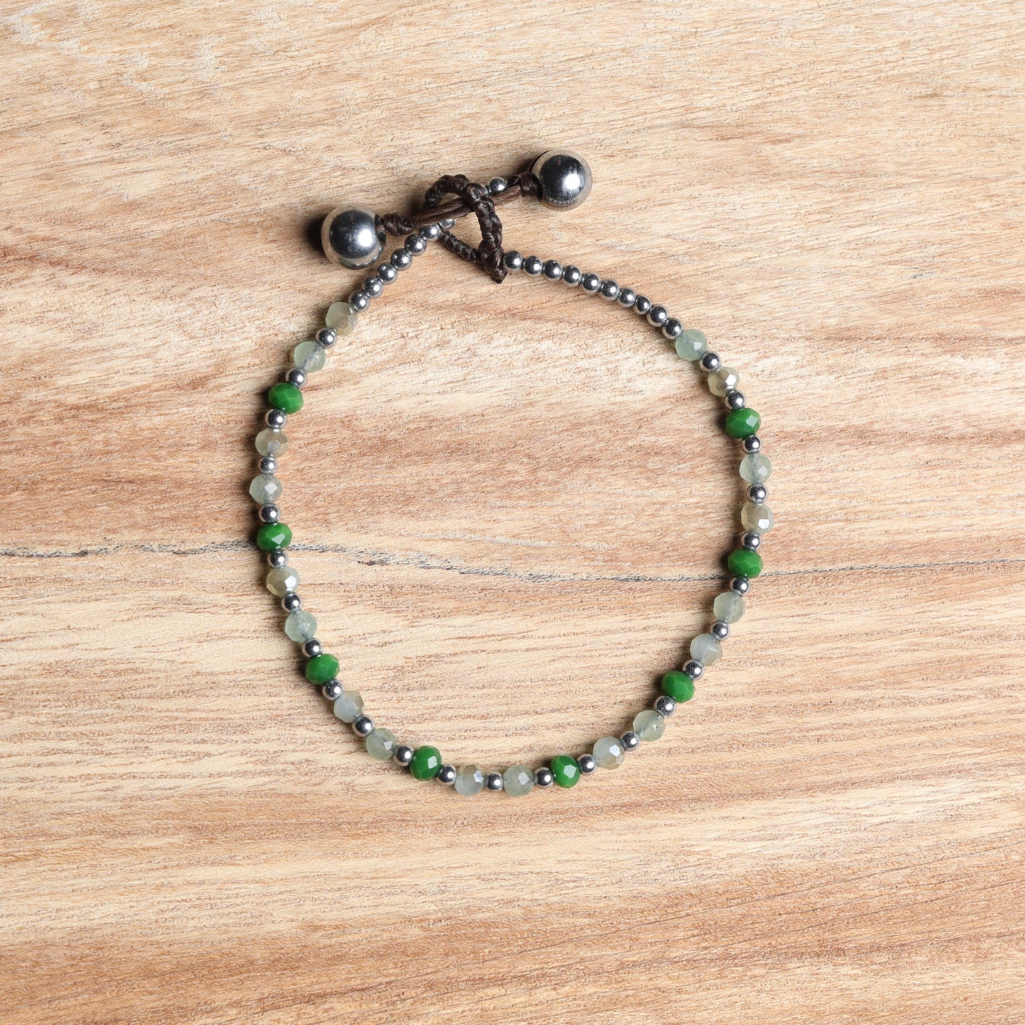 Crystal Healing Bracelet - Energy - Aventurine & Hematite