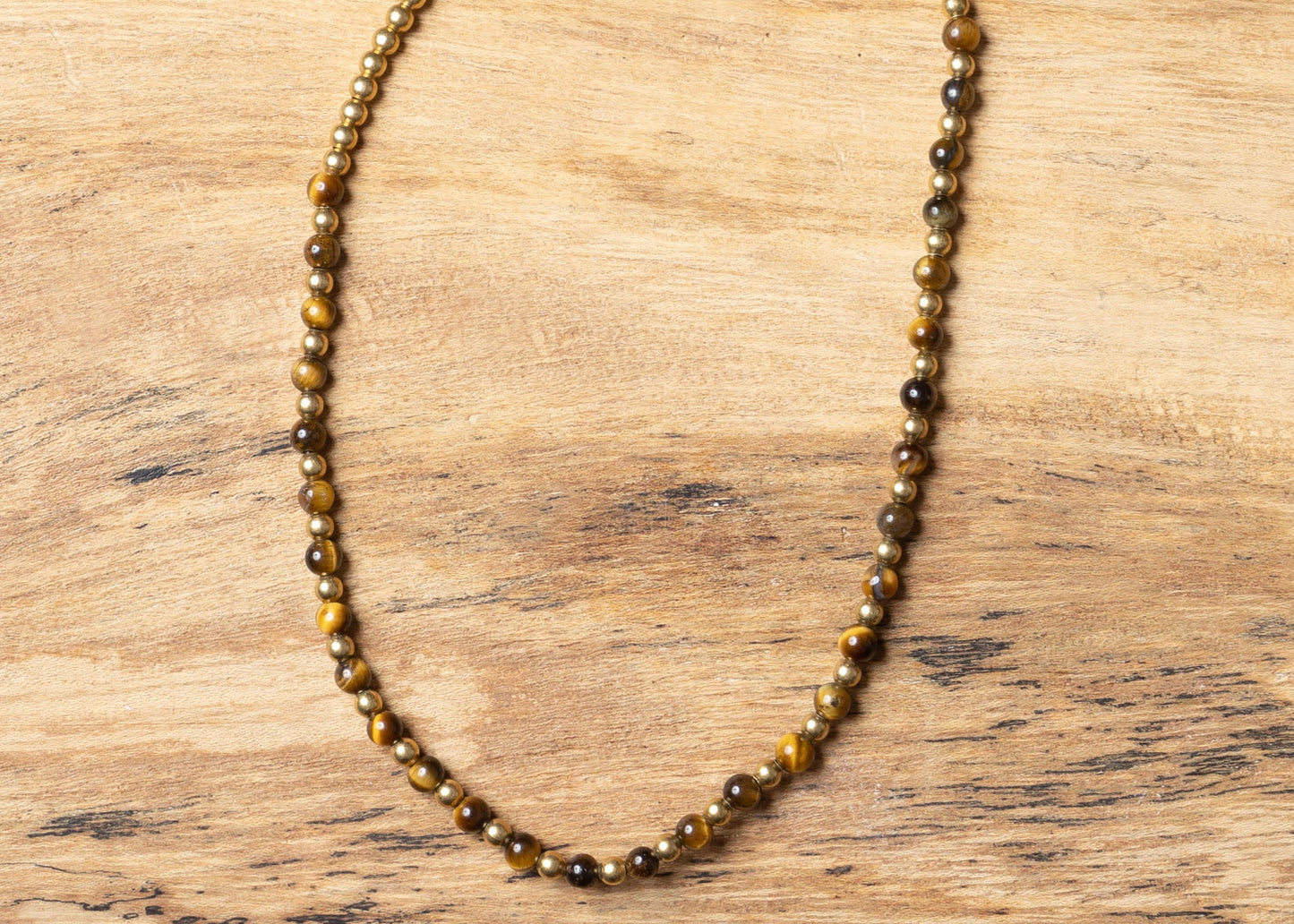 Tigers Eye Pure Crystal Anklet