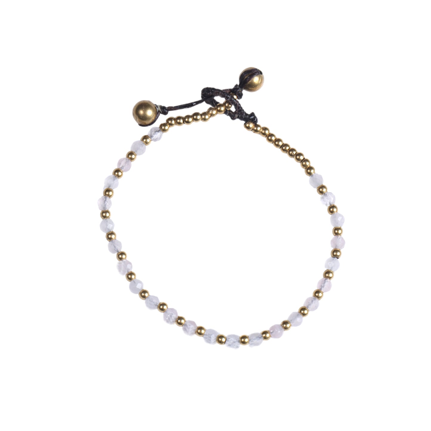 Menopause Relief - Emotional Support - Rose Quartz - Brass