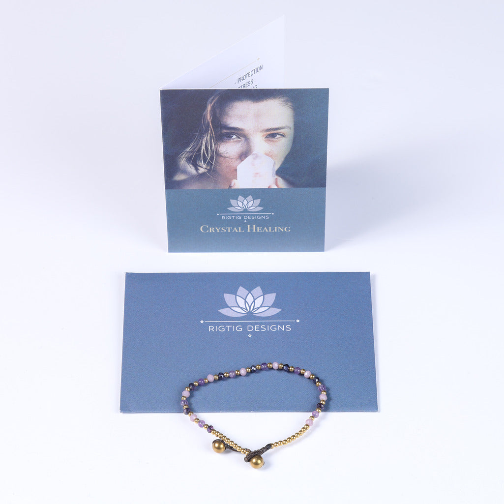 Crystal Healing Bracelet- Luck - Turquoise