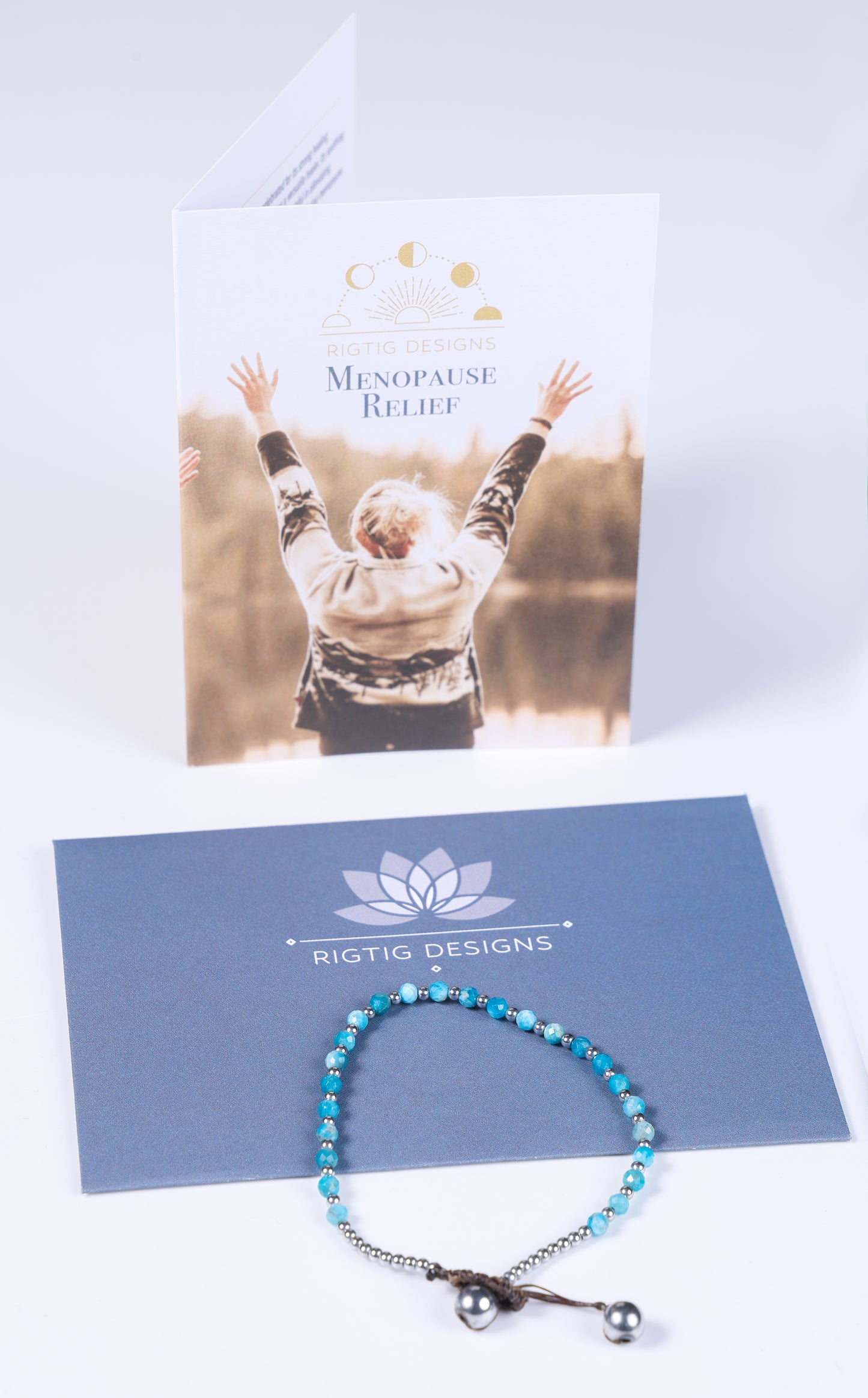 Menopause Relief Bracelet - Depression - Amethyst - Brass
