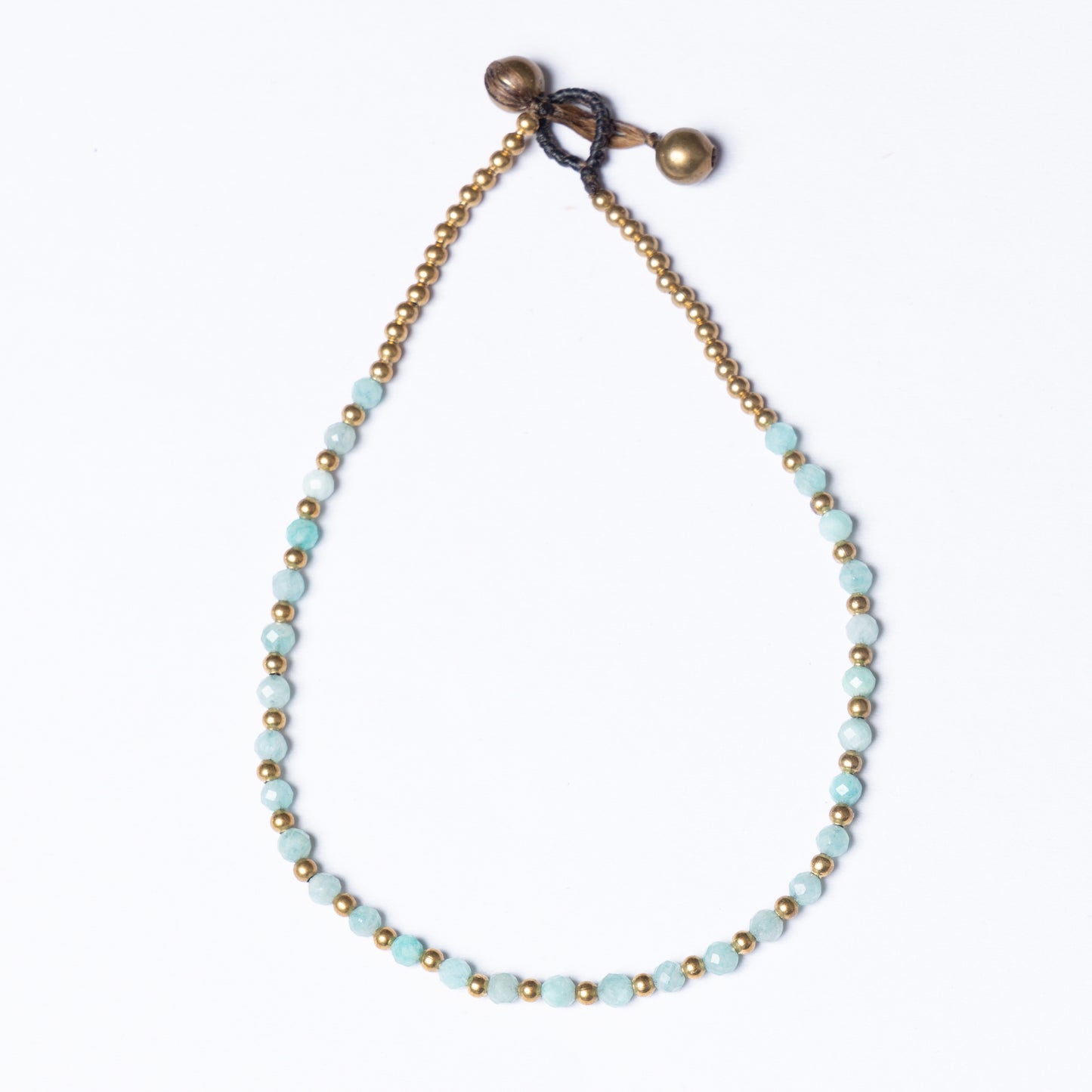 Crystal Healing Anklet - Health - Amazonite - Pure