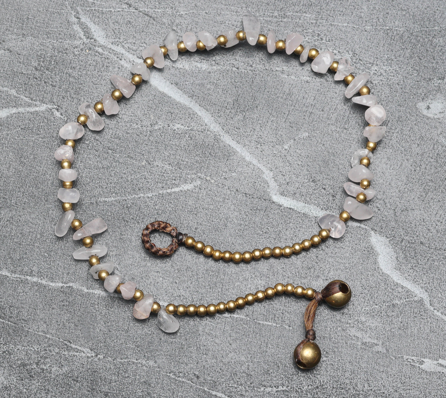 Crystal Healing Bracelet - Love - Rose Quartz - Organic