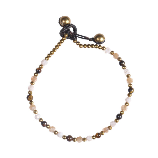 Crystal Healing Bracelet - Courage - Tigers Eye