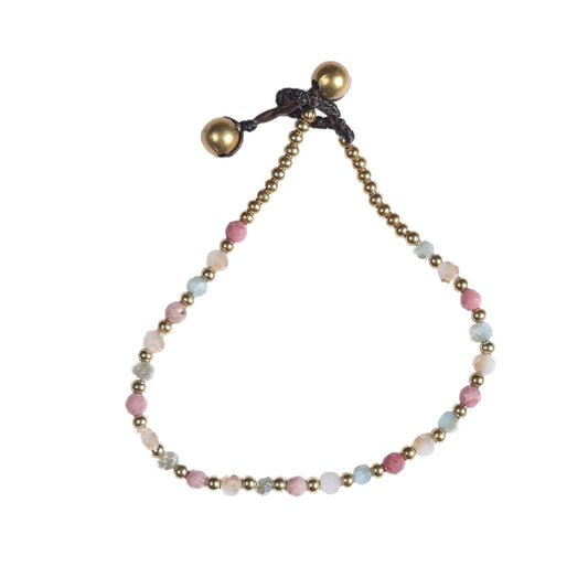 Crystal Healing Bracelet - Balance - Rhodonite