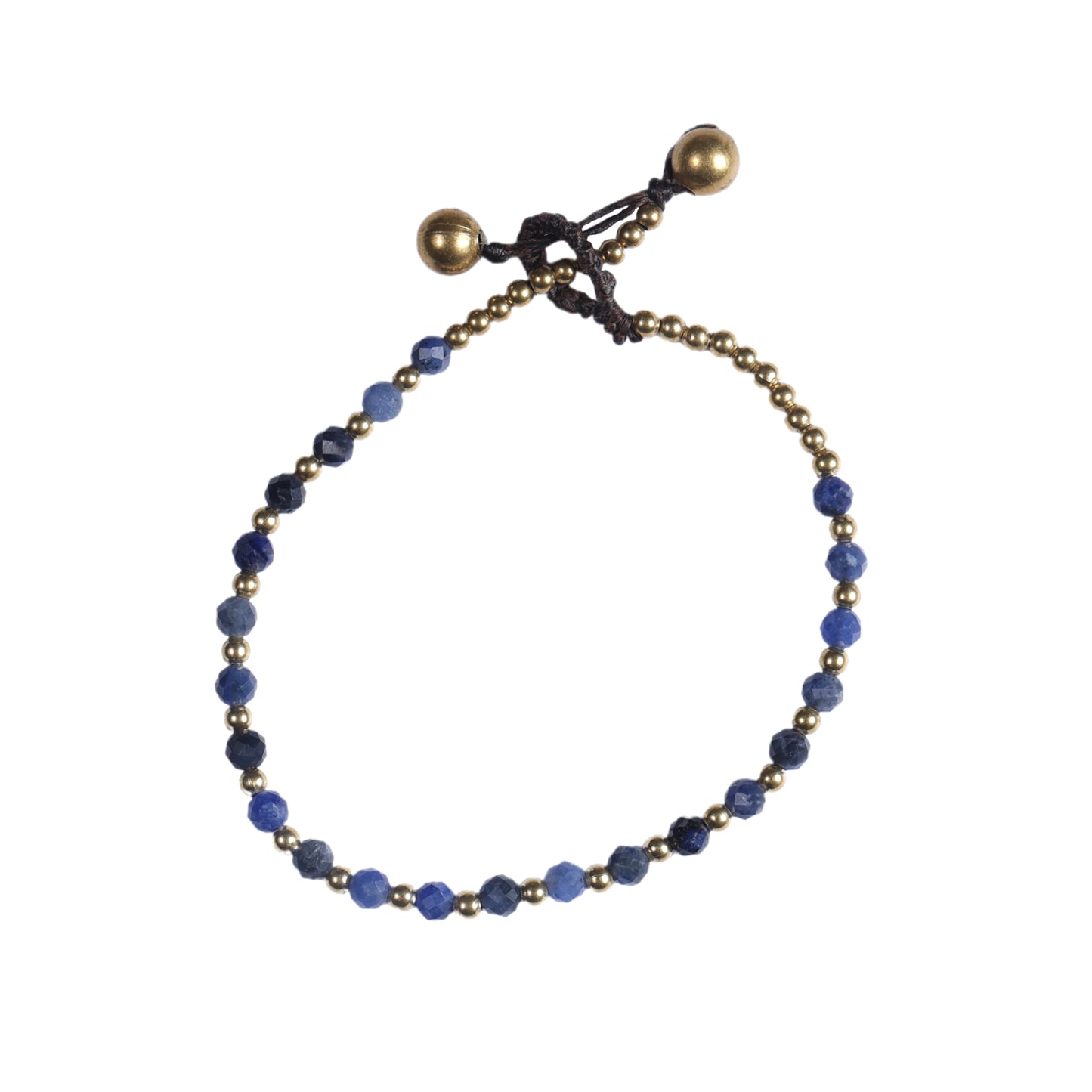 Menopause Relief - Brain Fog - Sodalite - Brass