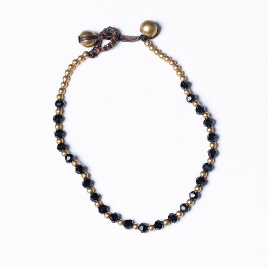 Black Spinel Pure Crystal Bracelet
